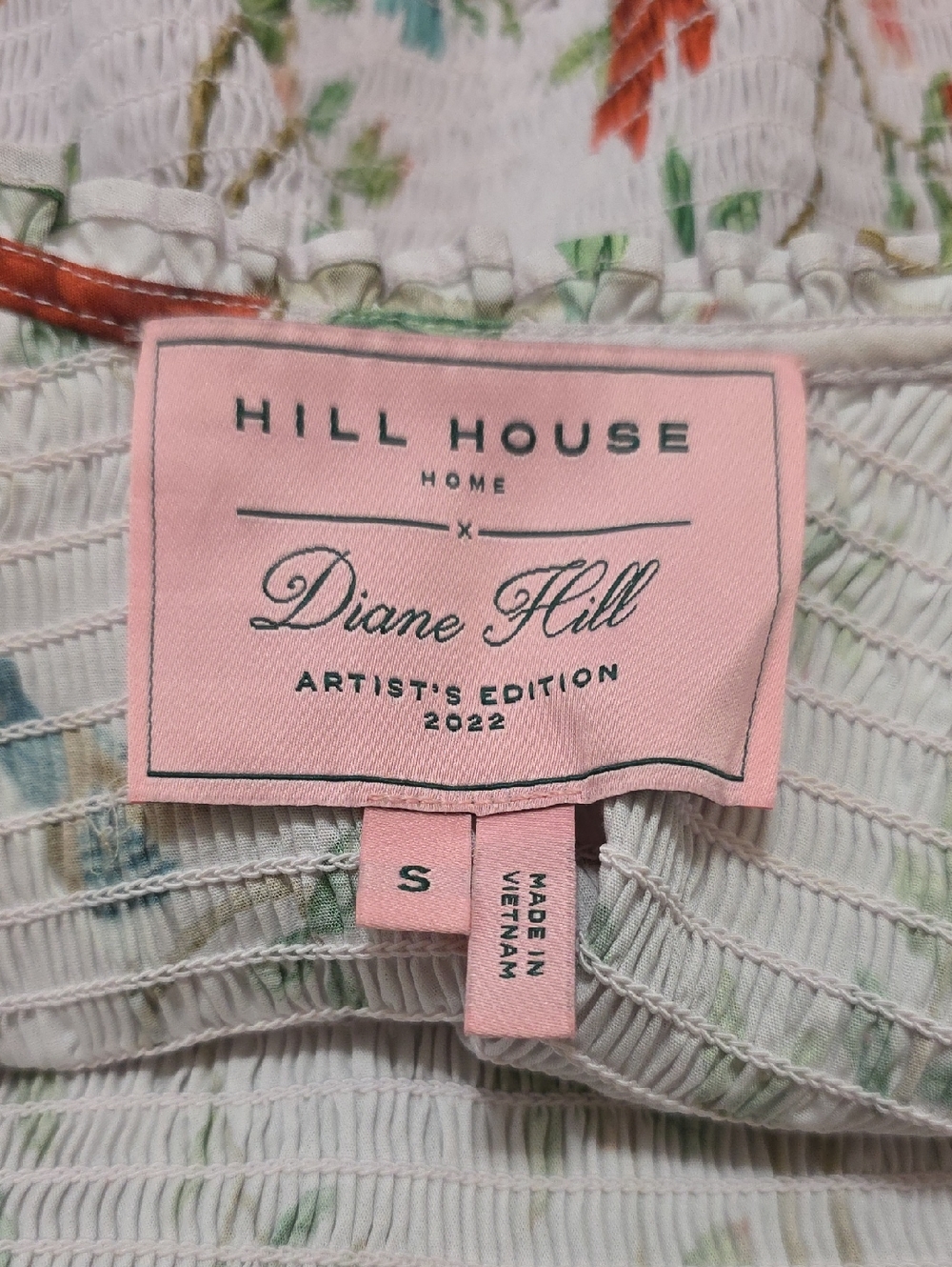 Hill House The Aiko Nap Top in Diane Hill Chinoiserie Size Small - Picture 4 of 4